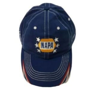 NAPA Racing Team Adjustable Strapback Baseball Cap Hat Nascar Indy Car NHRA